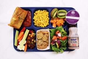 tray of food